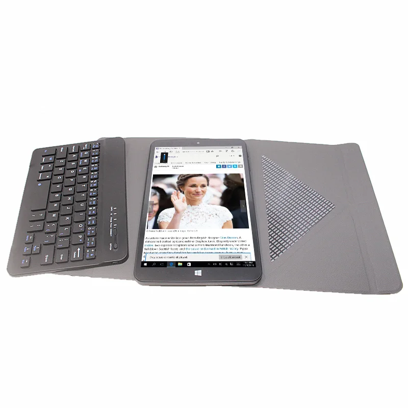 Hot Sales 2-IN-1 64bit 8 INCH 4GB RAM 64GB ROM Mini Tablet PC Windows 10 X5-Z8300 1280x800 Pixel Gift OTG Adapter 6