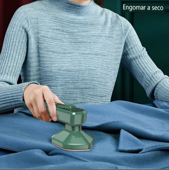 Mini Ferro De Passar Portátil Para Viagem Cabe Na Mala Roupa 4