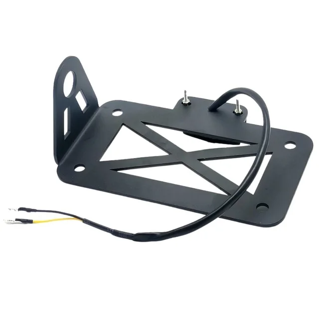 Porte Plaque Immatriculation Velo Akozon Cadre De Feu Arrière à