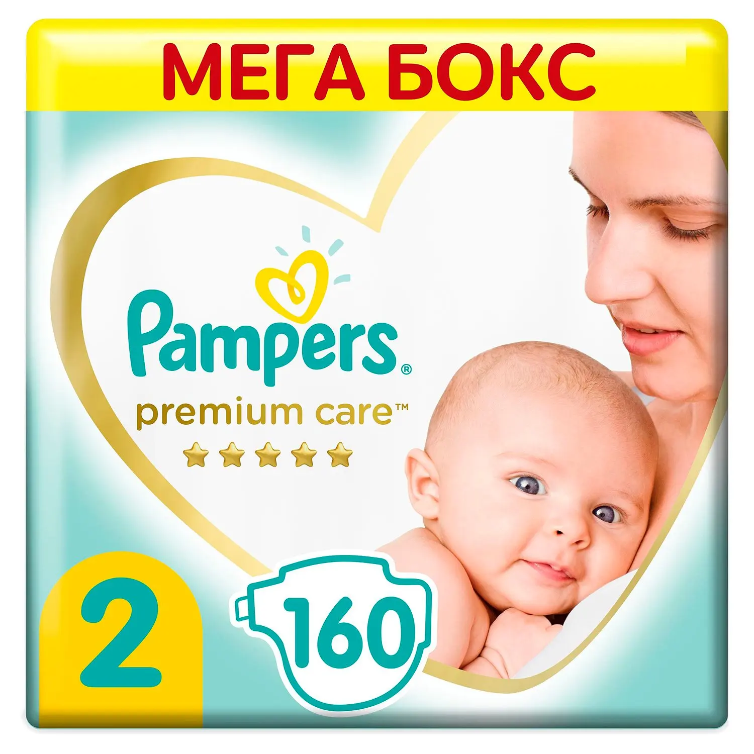 Подгузники Pampers Premium Care New