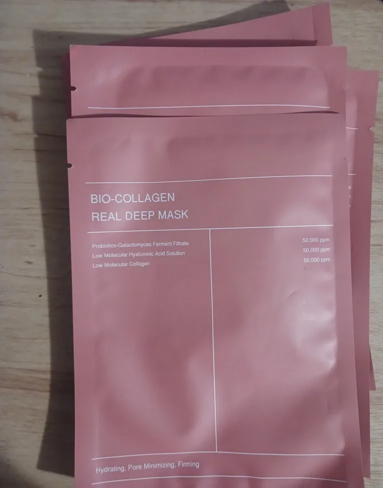 Bio Collagen Face Mask - Deep Hydration, Pore Shrink & Brightening Power!