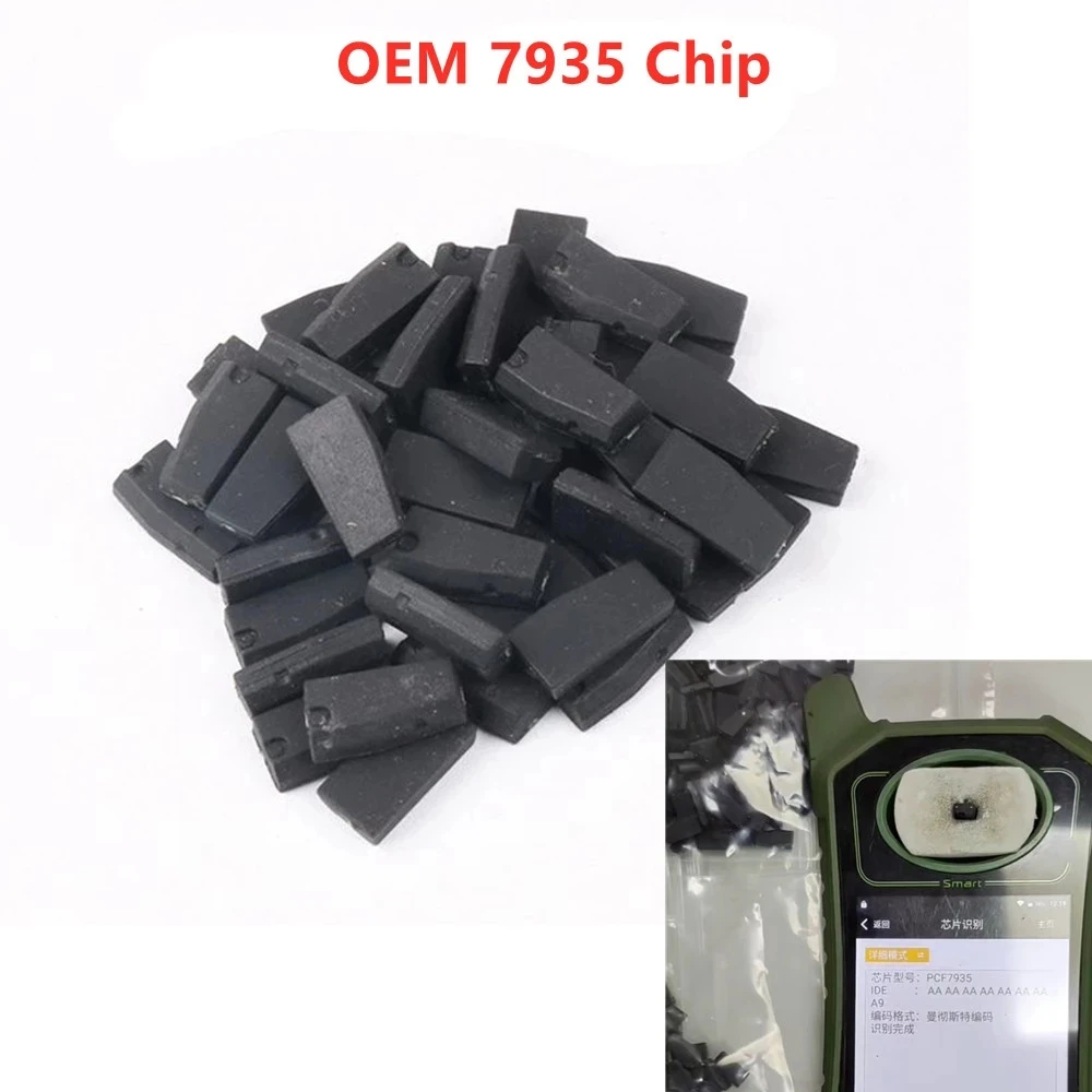 Transponder Chip Original Chip After Market PCF7935 7935AA Non-Original Replace 44 By PCF7935AA PCF7935AS For BMW Opel
