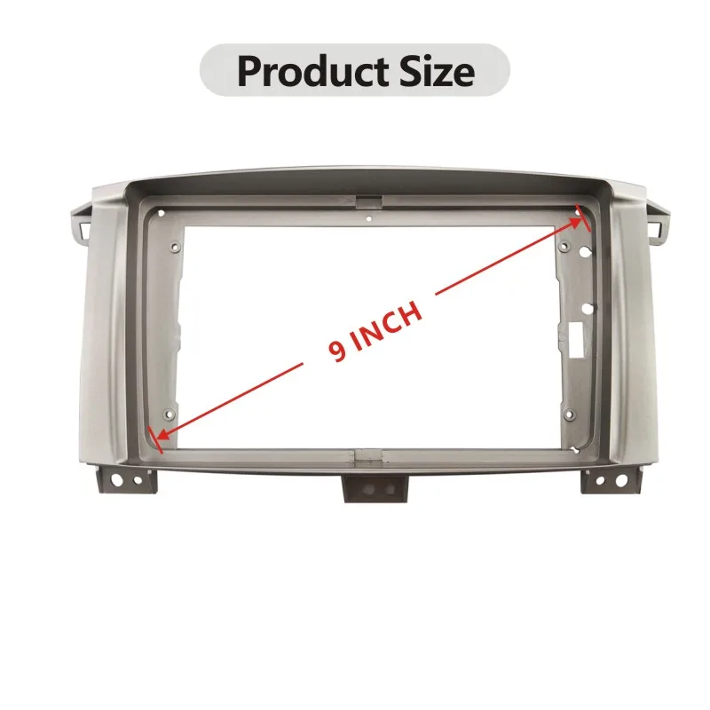 Perfect Fit 2-DIN Radio Dash Kit For Lexus LX-470 & Land Cruiser 100 - View #2