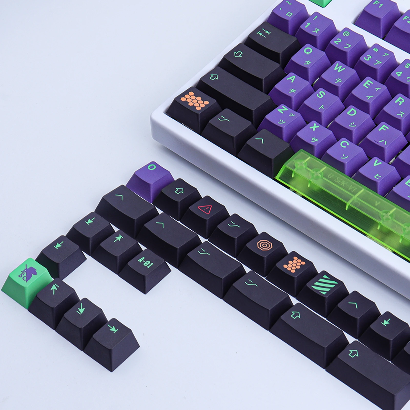 Personalizado Teclado Mecânico Cap Key Gmk Eva Keycaps Cereja Perfil Pbt Dye-sub 134 Chaves - Imagem 3