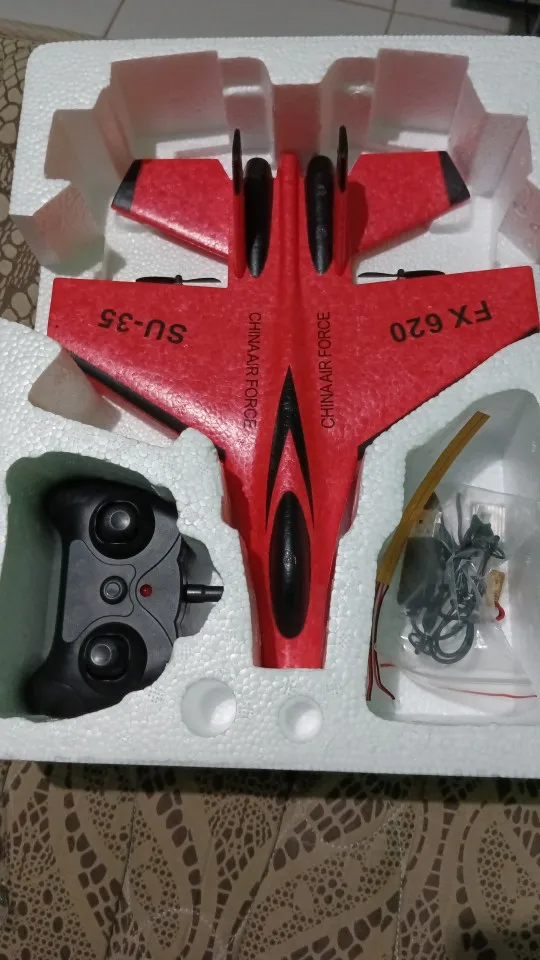 Attachment image review on RC Foam Aircraft SU-35 Plane 2.4G Radio Control