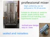220v 50hz 60w 4L 0.1-3kg Lab Powder Cosmetic Desktop Plastic Pellets Medical Material Color Powder Mixer Mixing Machine 3
