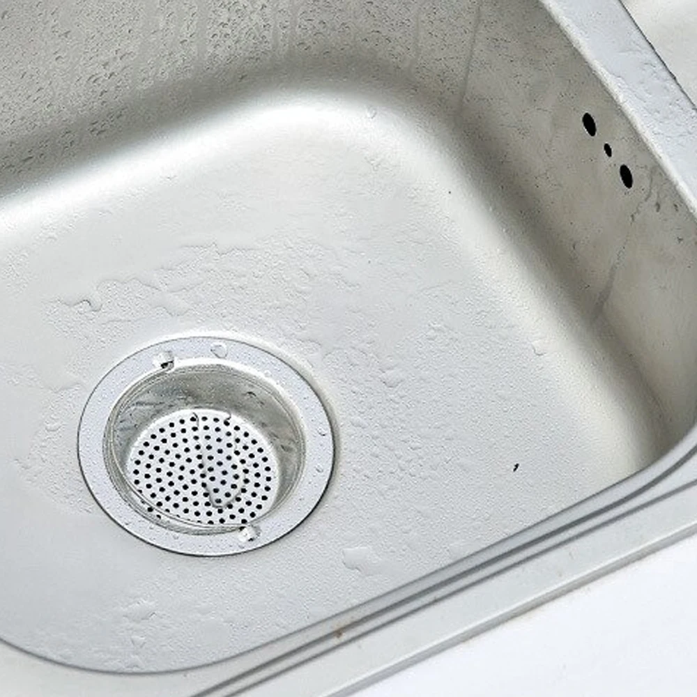 Stainless Steel Sink Filter Screen Kitchen Supplies Filter Sewer Anti-clogging Bathroom Sink Strainer Drain Hole