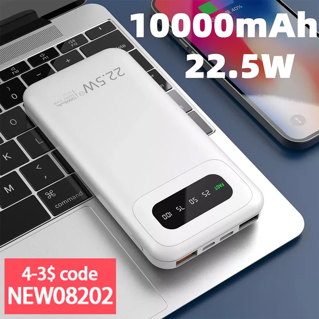 Power Bank 100000mAh Built in Cable Portable Fast Charging Poverbank  External Battery Charger Powerbank 100000 mAh for Xiaomi Mi - AliExpress