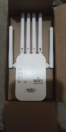 Repetidor WiFi inalámbrico de 1200Mbps extensor de rango WIFI amplificador de señal WiFi 2,4G 5G red de doble banda 802.11ac enrutador amplificador WiFi photo review