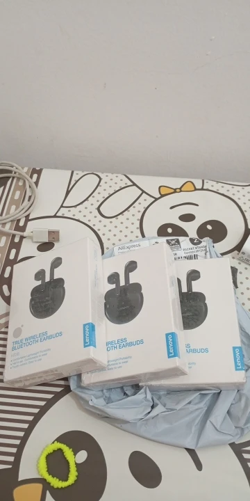 Lenovo HT38 TWS Bluetooth Mini Wireless Earbuds with Mic HD+ photo review