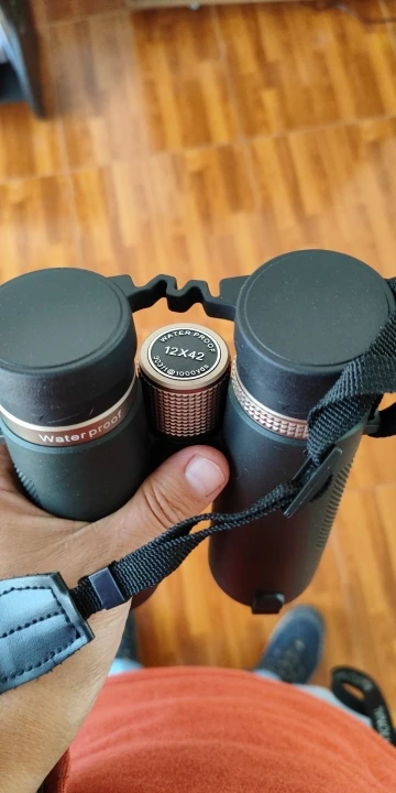 Jumelles LOERSTON 12×42 HD – Observation Longue Distance Outdoor