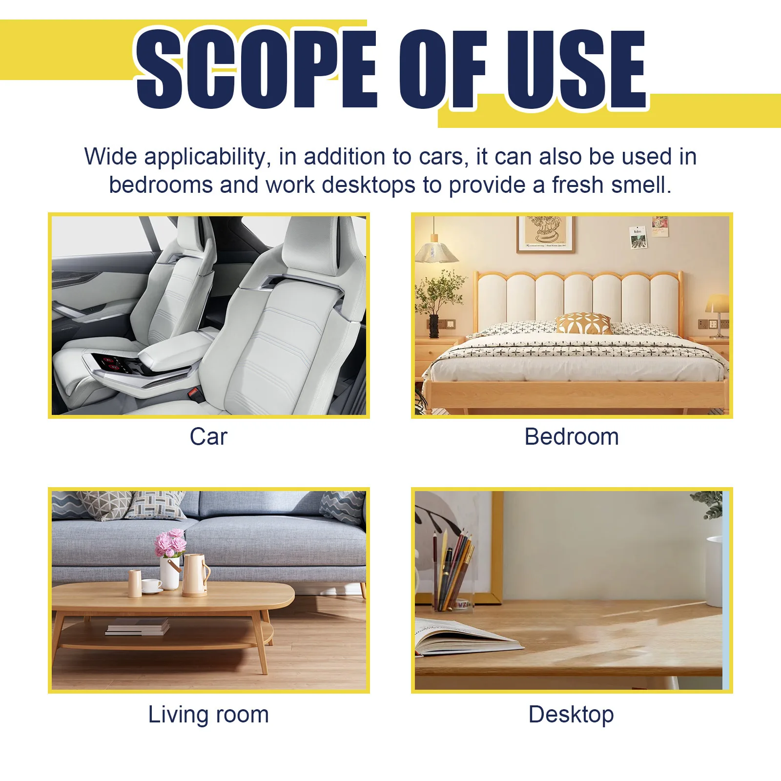 Rayhong 200g Air Freshener Car Bedroom Fragrance Remove Odor Smoke Smell Toilet Freshener Air Aroma Air Purification Magic Box