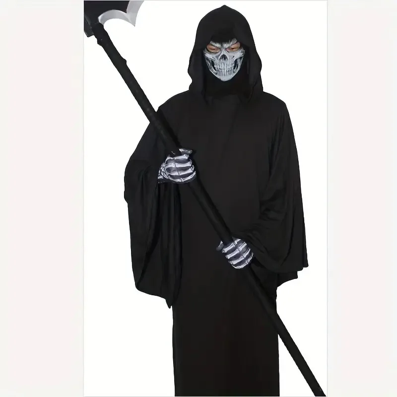 Passamontagna con teschio scheletro Maschera della morte fantasma Copricapo Moto Ciclismo Sci Snowboard Costume cosplay Festa di Halloween  200000297