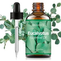Eucalyptus Fresh Herbal Fragrance Oil for Diffusers, DIY Crafts & Aromatherapy (30ml EUCALYPTUS)