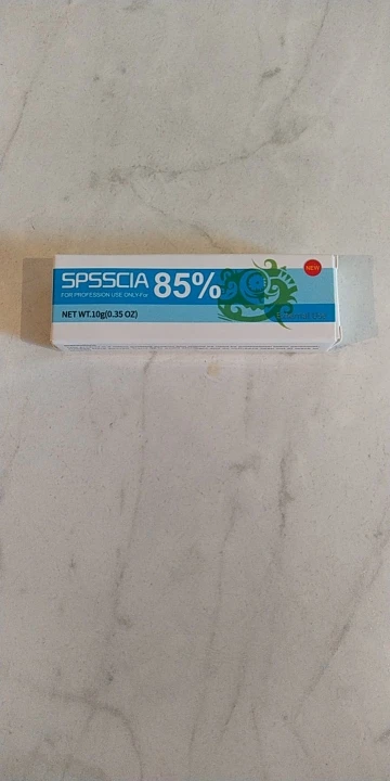 85% SPSSCIA Numbing Cream for Microblading Cosmetic tattooing Permanent Makeup photo review