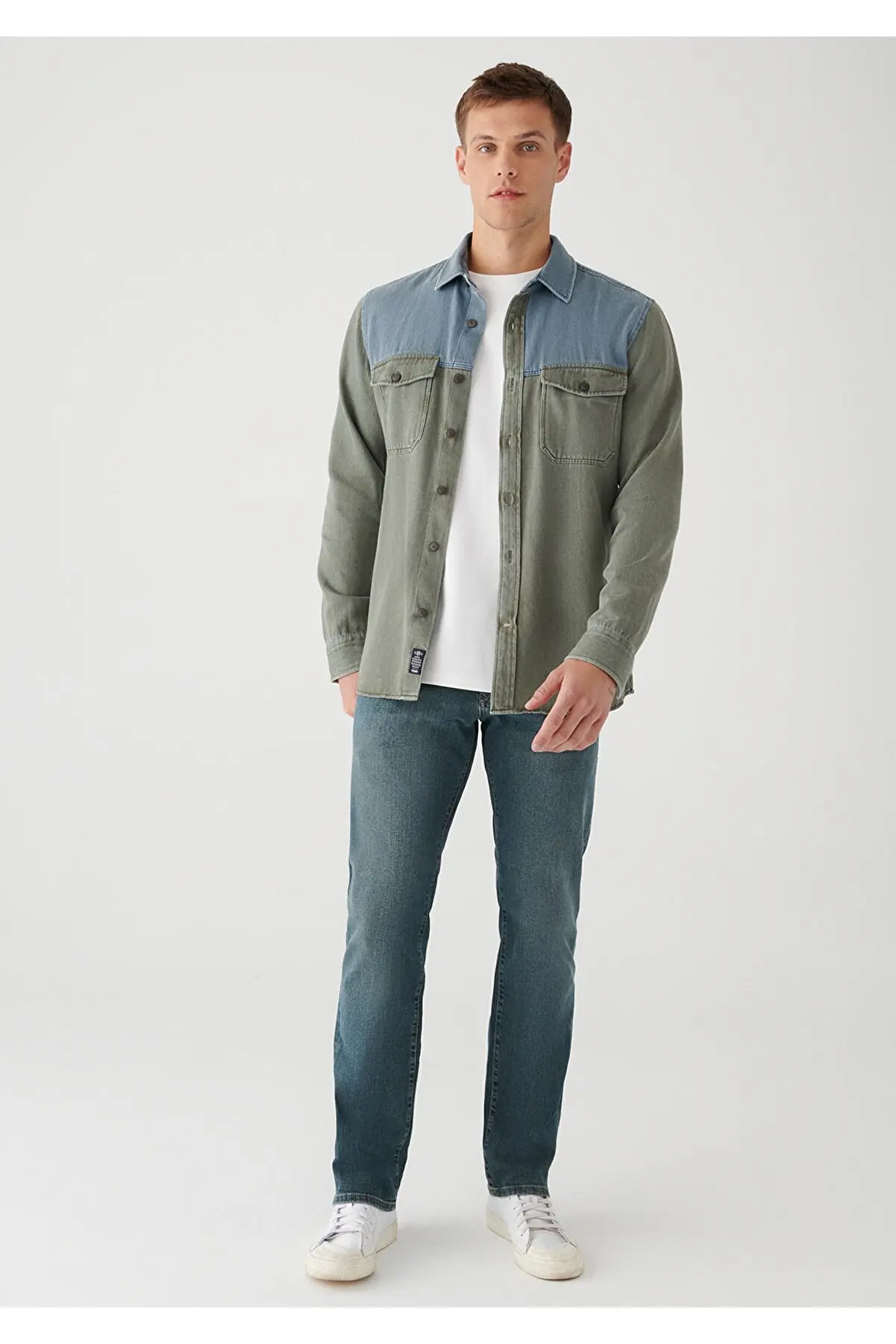 MAVI Hunter Jeans, Normal Waist, Relaxed Fit, Straight Leg New Season Quality Denim Men Trausers, Casual Men Jeans