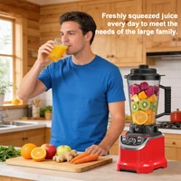 Robot culinaire multifonction 8 en 1, 9500W, mixeur haute vitesse 3L 32000 tr/min, presse-agrumes, hachoir à viande, mixeur à smoothies, appareil de cuisine 5