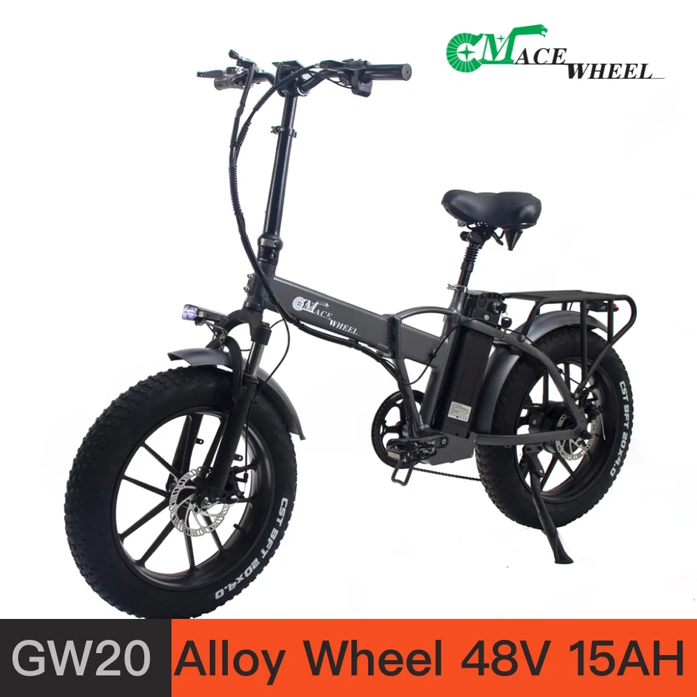 CMACEWHEEL GW20 E-bike Bicicleta Elétrica Bicicleta 750W 48V 15Ah