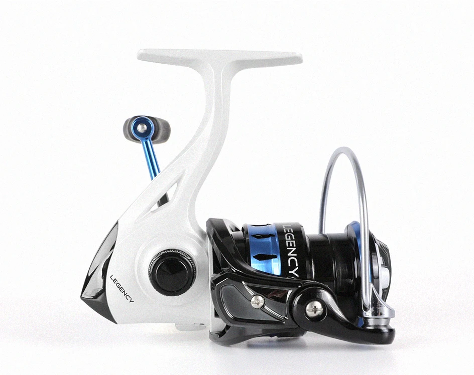 MIFINE LEGENCY Ultraleichte Spinnrolle, 8 kg, maximale Zuggröße 500, Eisfischerrolle, 5,1:1, Ersatzspule, Salzwasser, Süßwasser, Karpfenspule – Detail 12