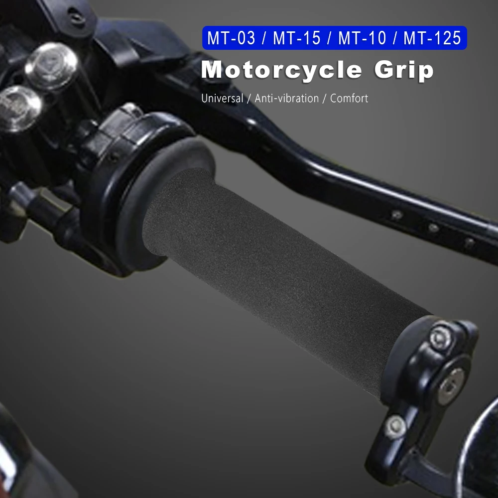 Handlebar Grip Anti Vibration Motorcycle Grips For Yamaha MT01 MT03
