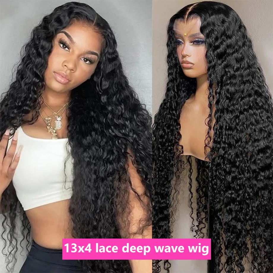 13x4 Lace Deep Wave Wig