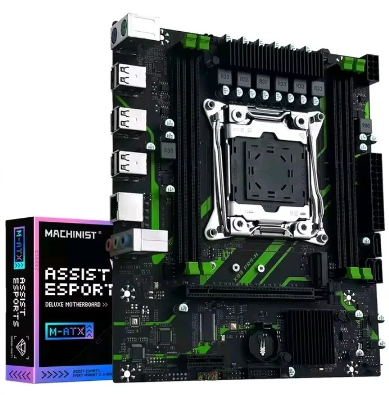 MACHINIST X99 PR9-H Gaming Motherboard optional kit Intel Xeon E5 2650 V4 DDR4 32GB 2133MHz RAM M.2 NVME for Desktop PC M-ATX photo review