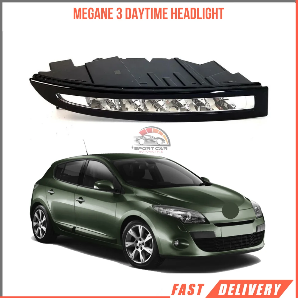 Daytime running lights for Renault Megane 3 III MK3 left and right new ...