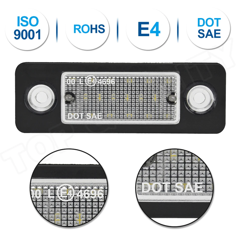 Kit LED Interni Per Volvo C30 Restyling 6000K Bianco Canbus