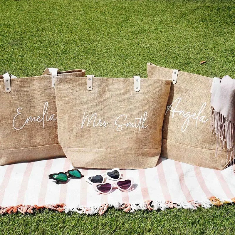 

Bride Tote Bag Bridal Party Gifts Honeymoon Beach Bag Bridal Shower Gifts Personalized Bride Gifts Custom Tote Bag Bridal Party