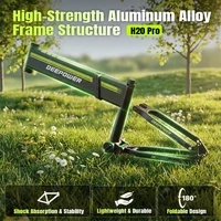 Vélo électrique DEEPOWER H20Pro 2000W, batterie LG 48V 25Ah, vélo électrique pliable à pneus larges, 55 km/h, tout-terrain, vélo électrique pour adultes, frein hydraulique 5