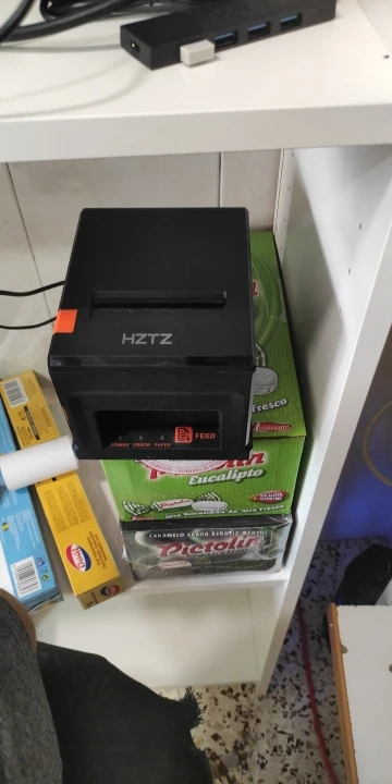 HZTZ 80mm Thermal Receipt Printer HZ-8360 Automatic Cutter Restaurant Kitchen POS Printer USB LAN Bluetooth photo review