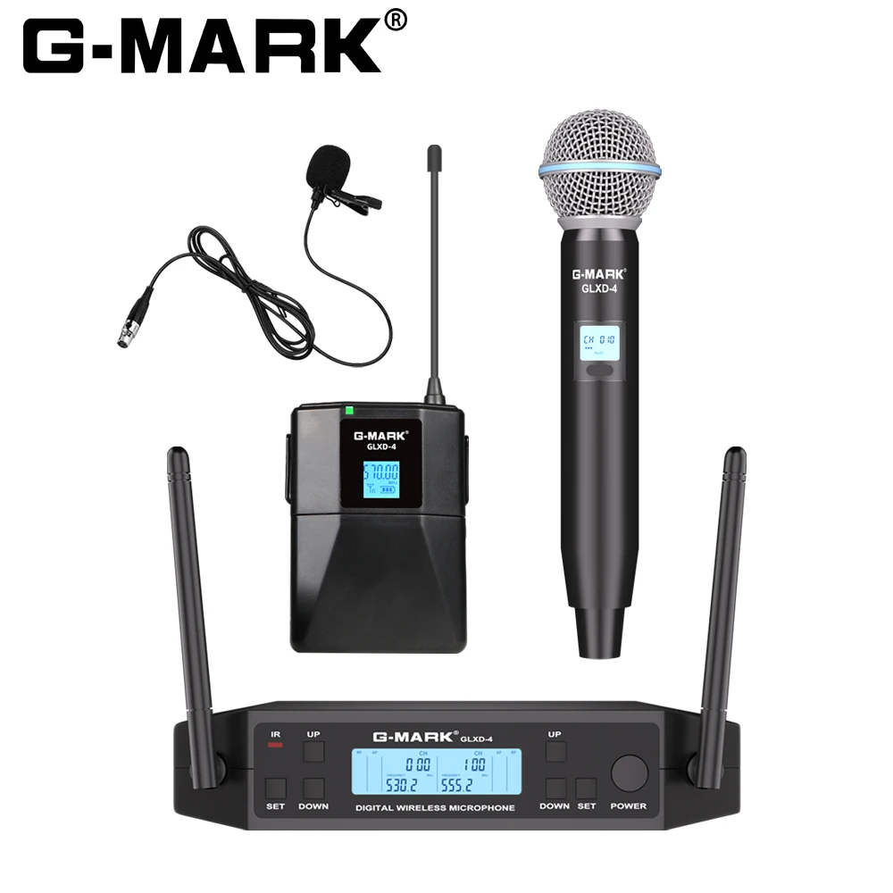 g*5様 SHURE GLXD4 ワイヤレスマイクセット/ BETA58A Shure デジタルワイヤレスシステム「GLX-Dシリーズ」 発売