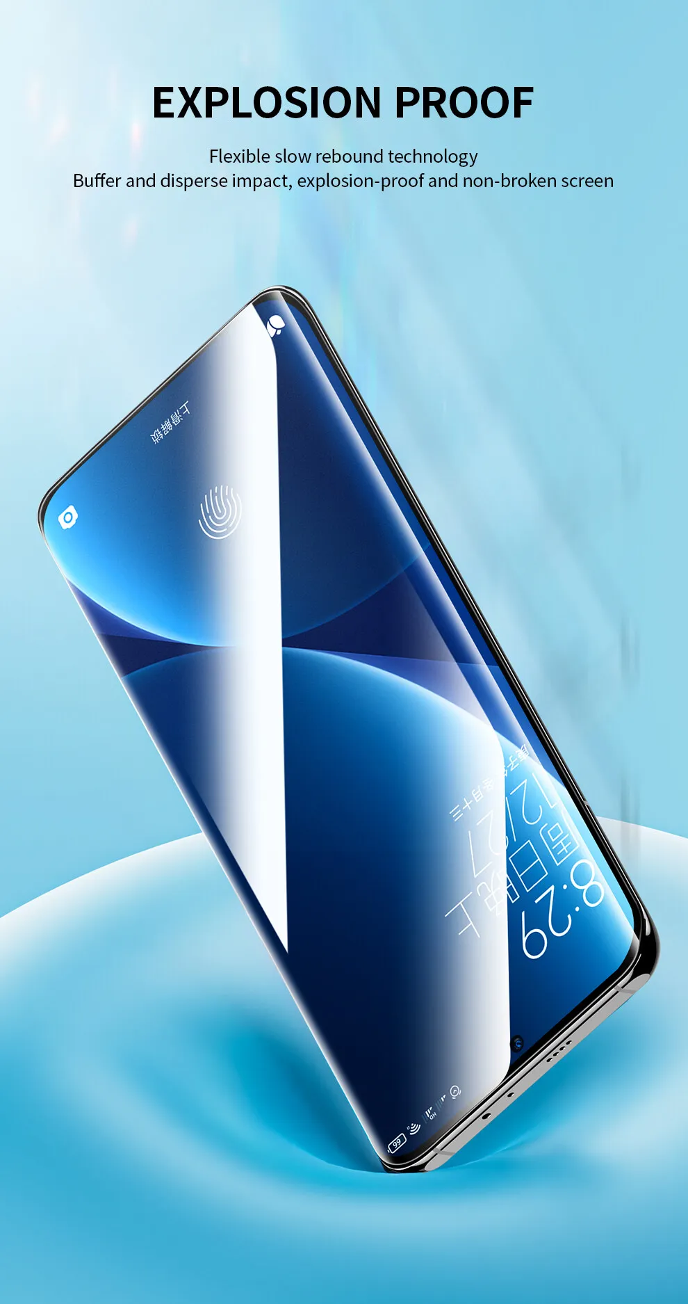 Smart devil 2/3 pcs Displays chutz folie für xiaomi 14 pro mi 12x 12pro hd gebogener Hydro gel film mit voller Abdeckung für mi 12s ultra – Detail 5