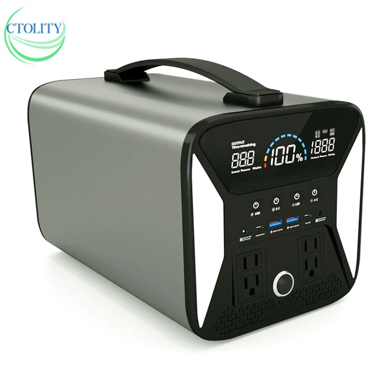 2400W Portable Power Station, Camping Lifepo4 Battery,2048Wh
