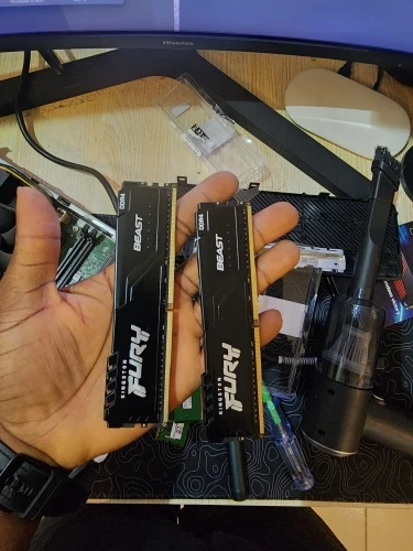 Kingston Fury Beast DDR4 8G 16G 32GB 3600 3200Mhz RAM PC Memory 288Pin XMP2.0 Heatsink For Desktop AMD or INTEL Motherboard photo review