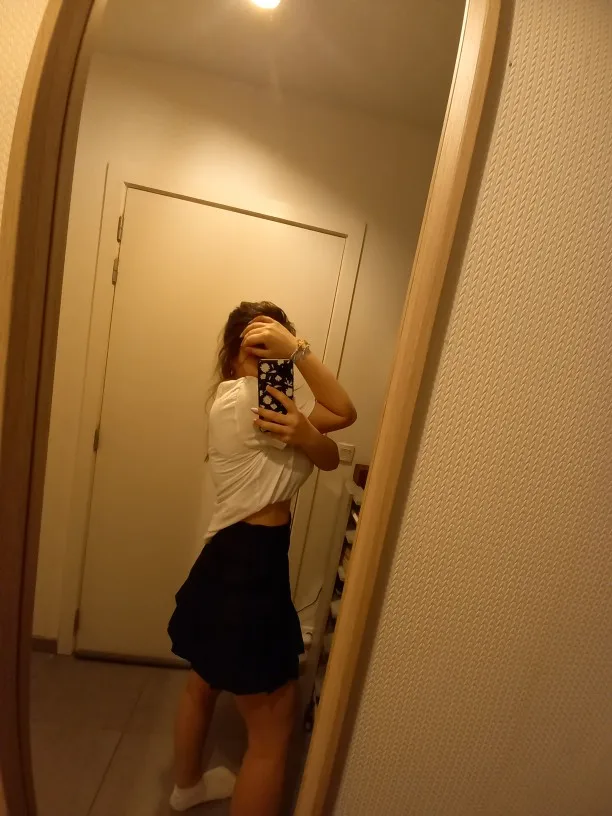 Kort kvinnor hög midja sexig mini kjol photo review