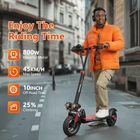 SUNNIGOO N3MAX Scooter électrique pour adultes 800W moteur 48V13Ah batterie, double frein hydraulique, E Scooter croisière automatique, pneu 10" 1