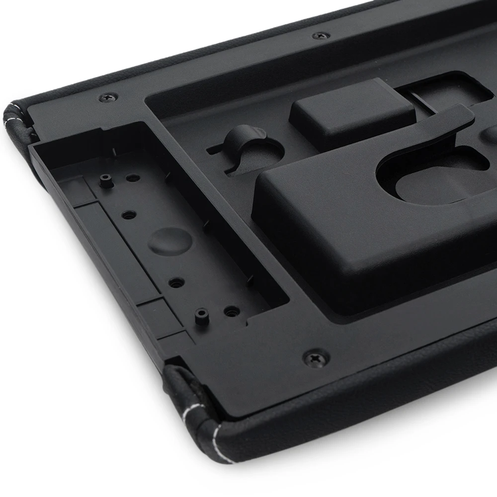 Center Console Arm Rest Lid Cover Fit for 2009-2014 Ford F150 Black 9L3Z-1506024-Cc(Black)