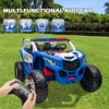 Kids Ride On Car 24V 7A Electric Vehicle for 3-8y Kids Gifts UTV Car Toys with Parents Remote Control Speed Adjustable 1