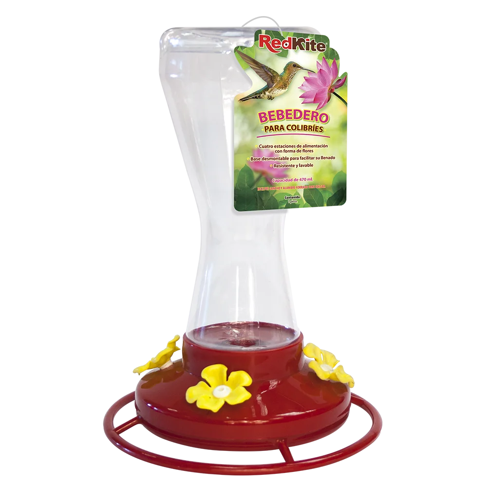 RedKite Bebedero natural para colibrí 470 ml