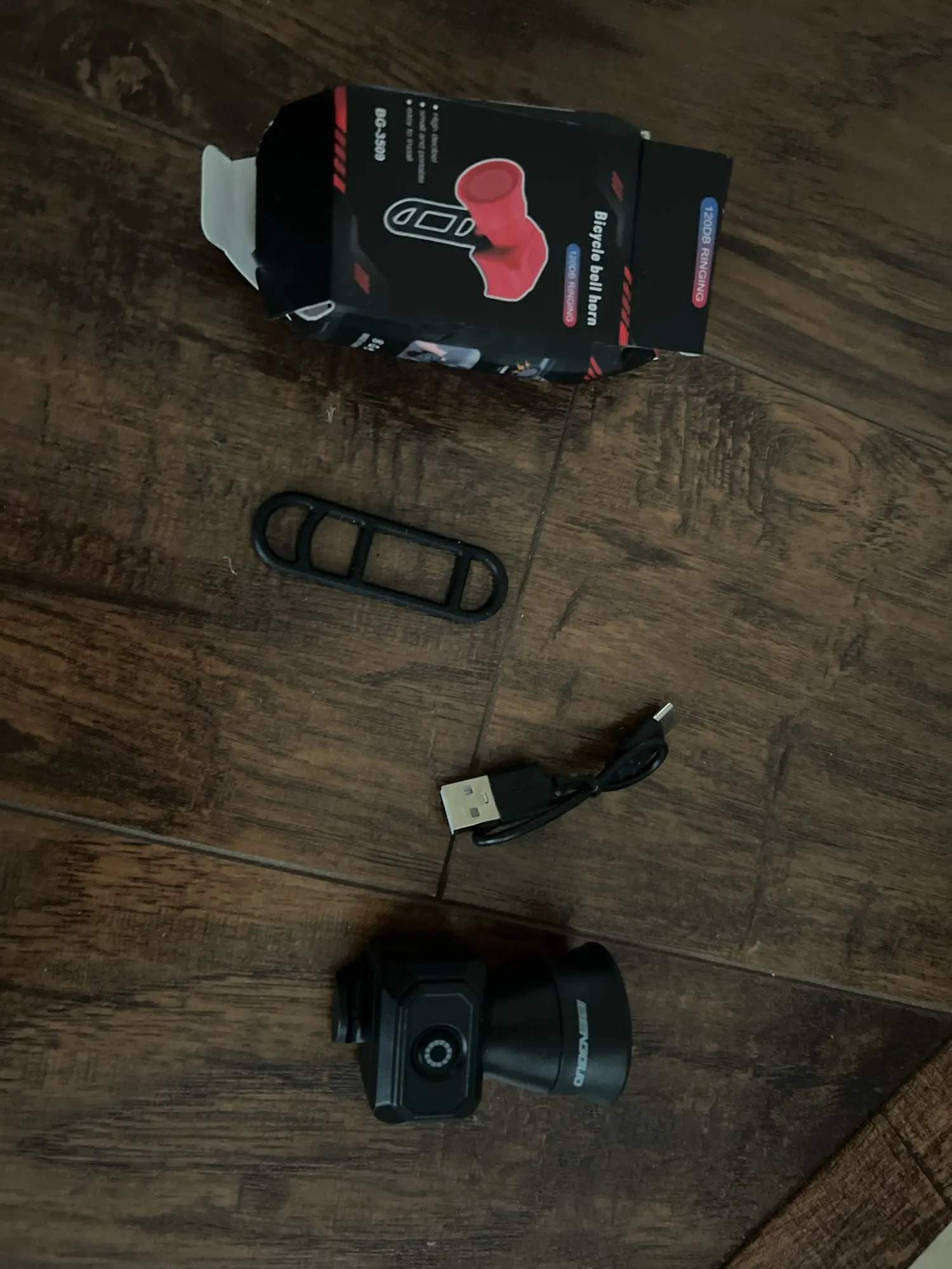 Waterproof Electric Bike Bell with USB Charging—All-Weather Horn photo review