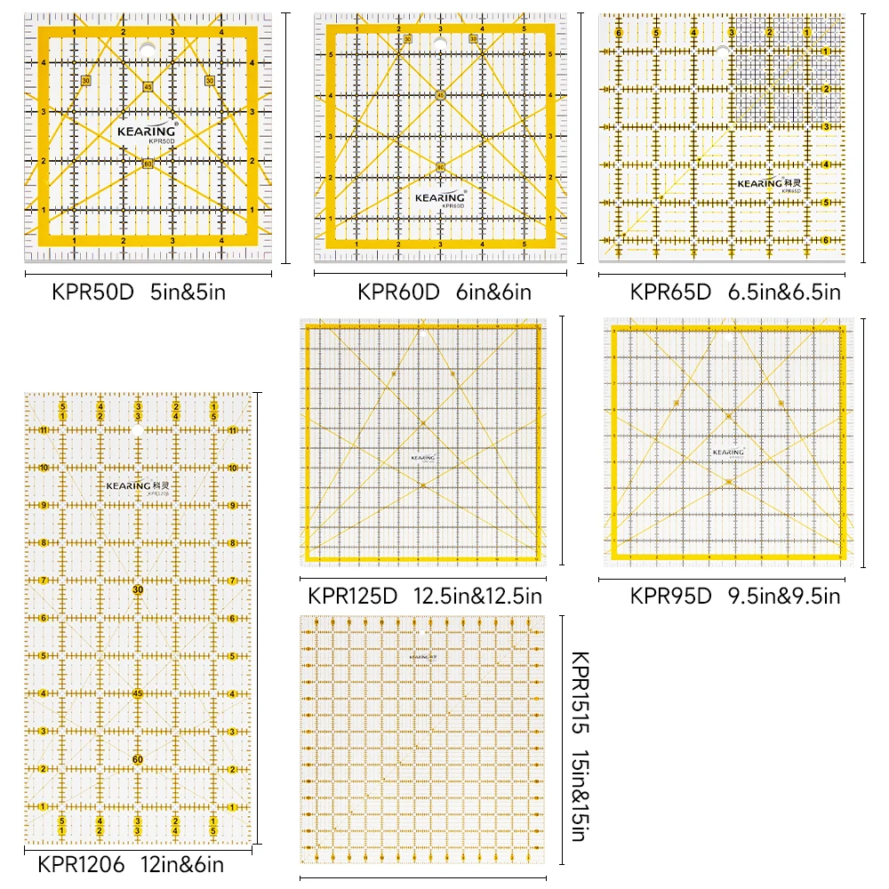 Omnigrid Rectangle Metric Ruler