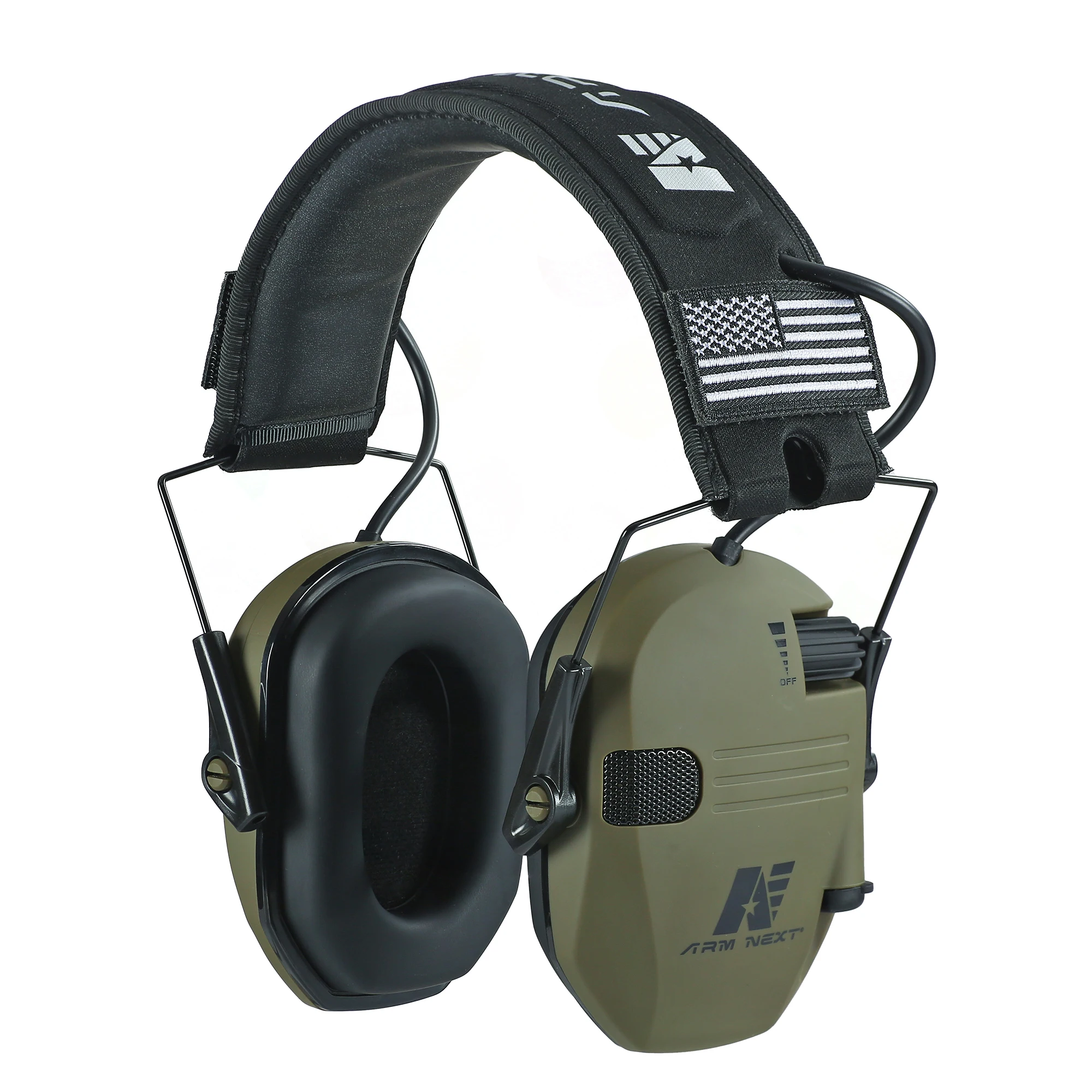 ARM NEXT Ear Protection Electronic Hearing Sparta Active Protector for Shooting Earmuffs NRR 23dB Noise Reduction