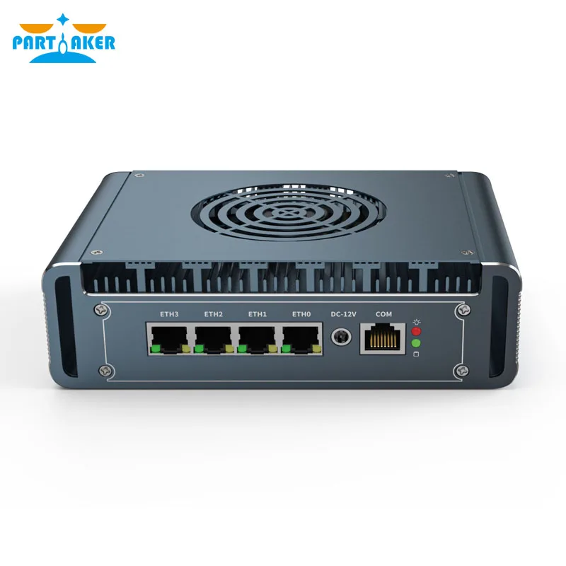 Fanless Mini PC Intel Core i7 1265U i5 1235U i3 1215U Pentium Gold 8505 4x Intel i226V 2.5G LAN DDR4 pfSense Firewall Router