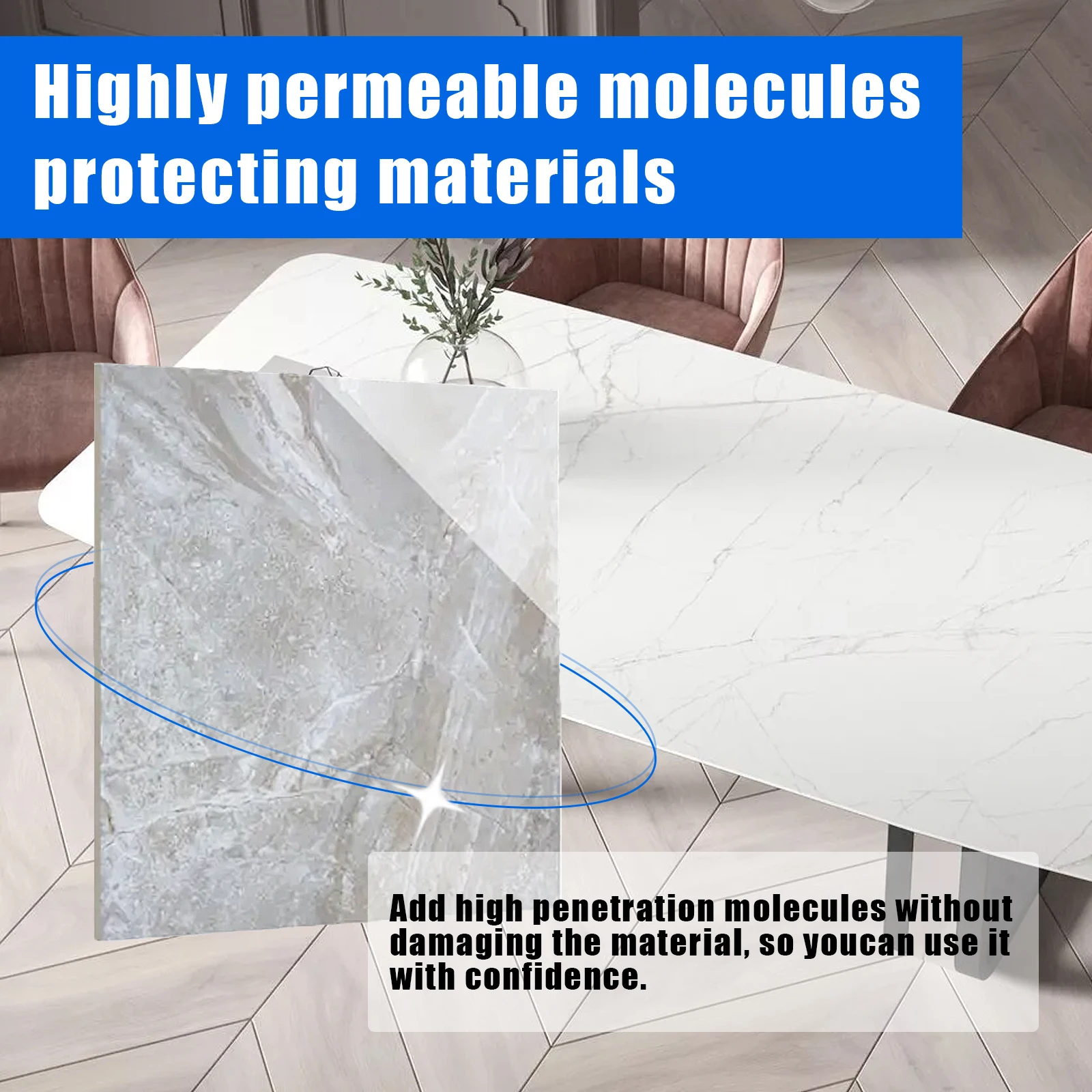 Ceramic Stone Cleaning Spray for Marble Tile and Kitchen