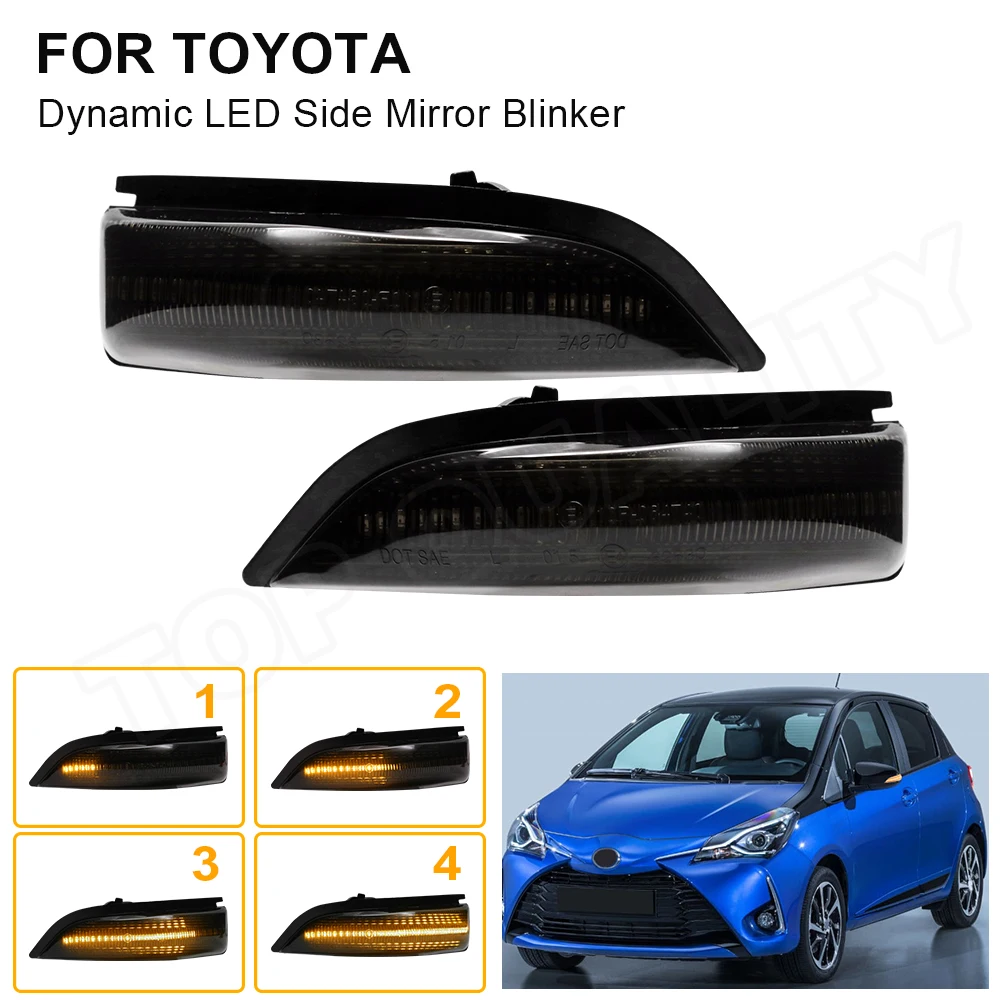 Indicatore specchietto retrovisore per Toyota Yaris 2011-2014