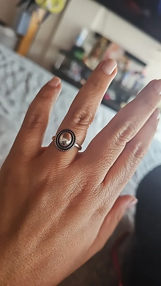 925 Sterling Silver Rings Couples Accessories INS Fashion photo review