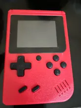 A Red Retro Classic Games Children's Handheld Small Game