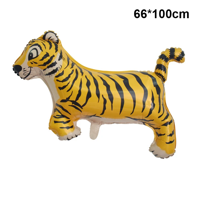 Ballon Helium Tigre - Décoration Anniversaire Safari Enfant