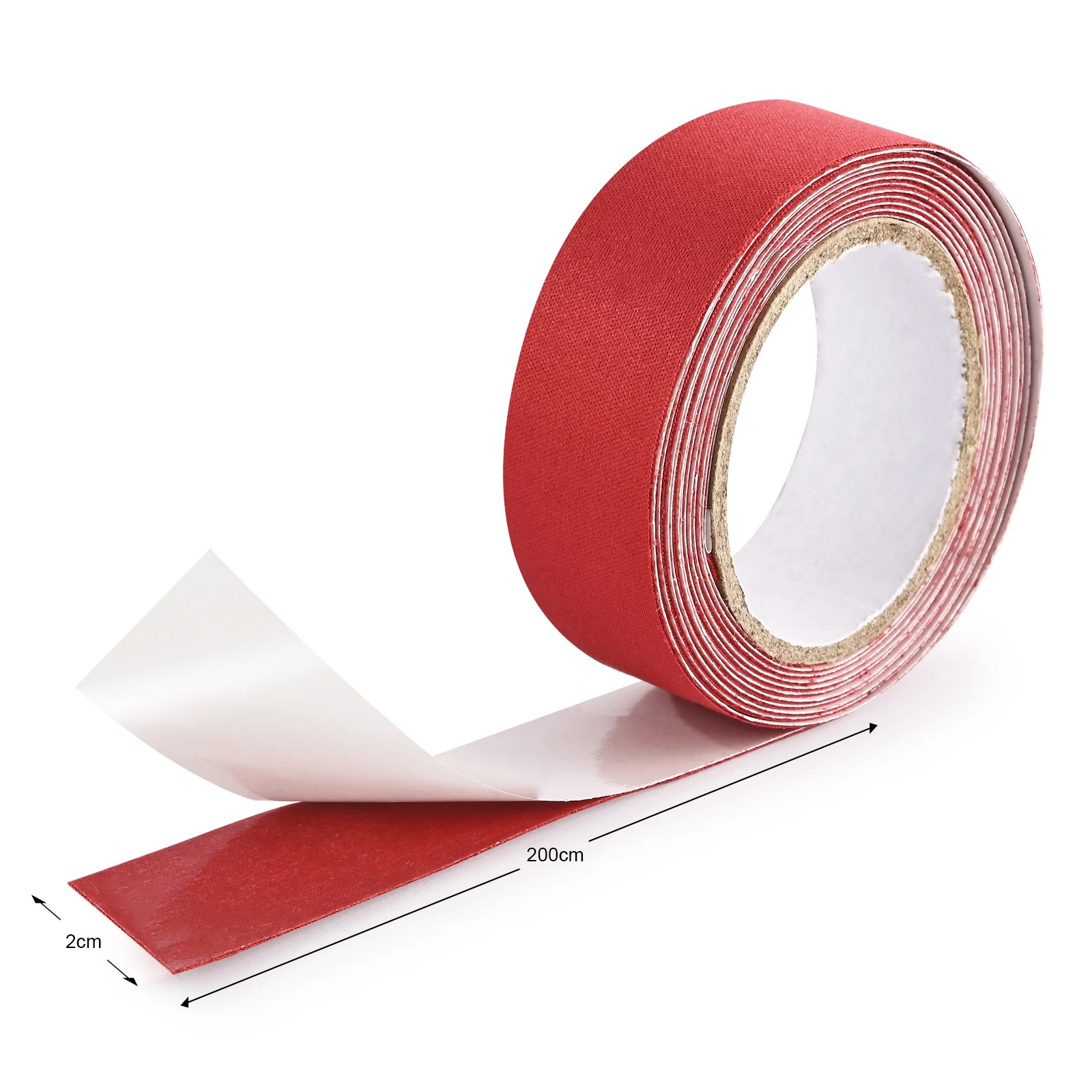 EHDIS 200cm Slim Microfiber Fabric Felt Cloth for Vinyl Car Wrap Squeegee Non-Scratch Edge Carbon Fiber Window Tint Film Scraper